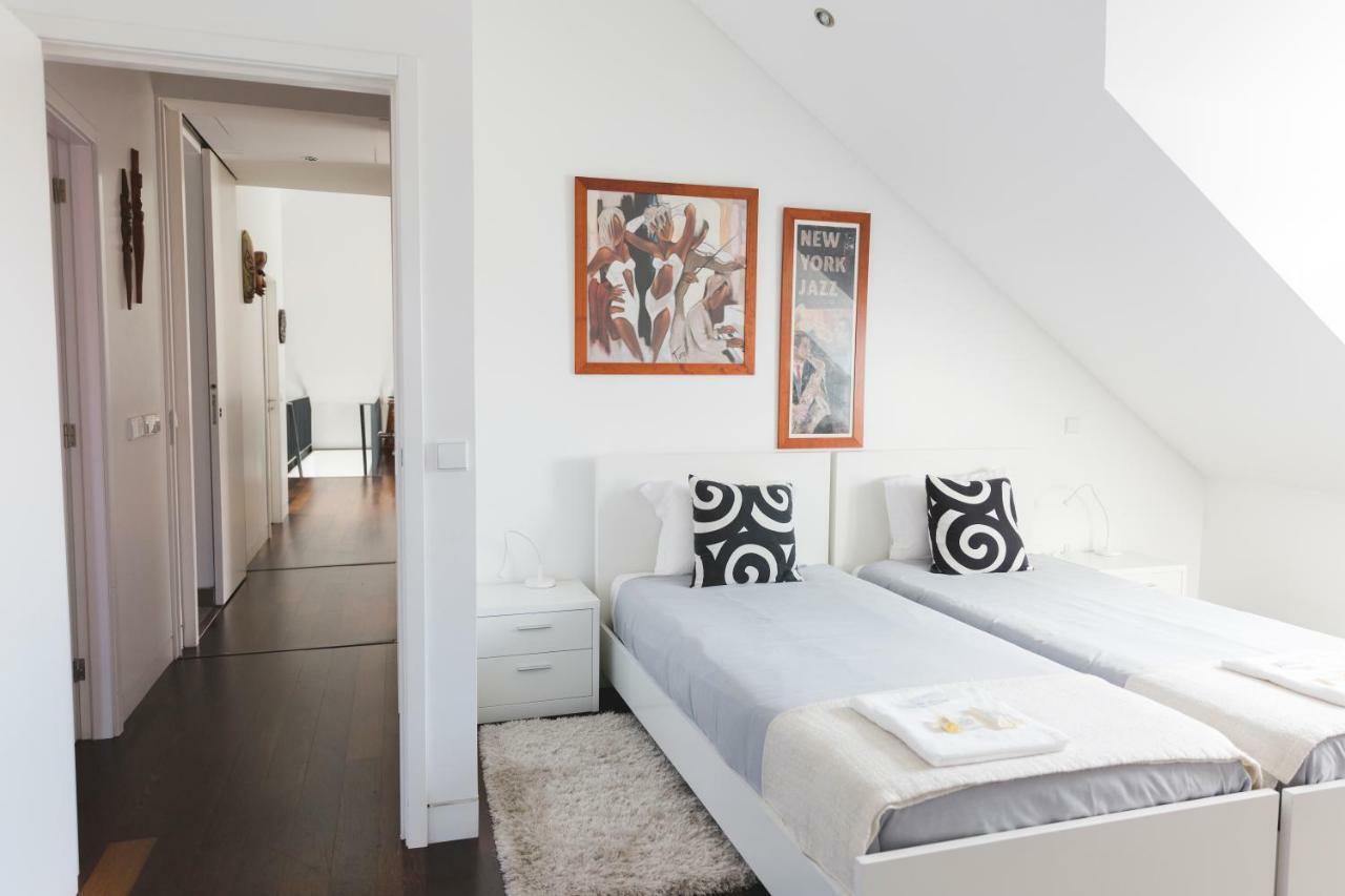 Ferienwohnung Aposentus - Downtown Porto Modern Penthouse Exterior foto