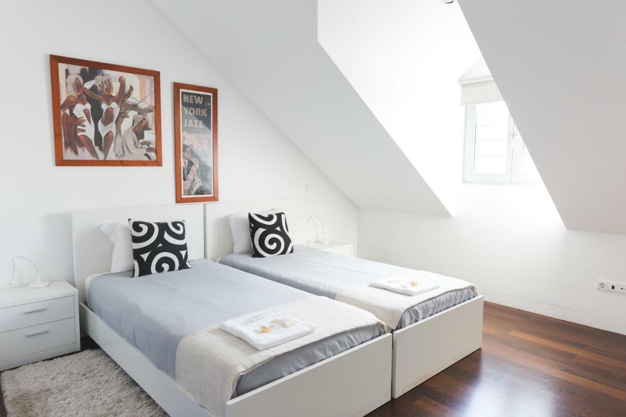Ferienwohnung Aposentus - Downtown Porto Modern Penthouse Exterior foto